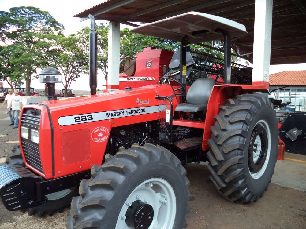 Trator Agrícola Mf 283 4 2002 8 Velocidades Ano 2002 Agroads